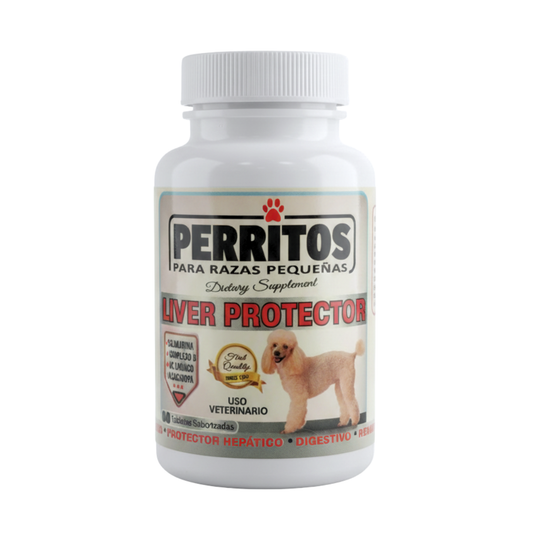 Perrito Protector Hepático Raza Pequeña/ 60 Tab