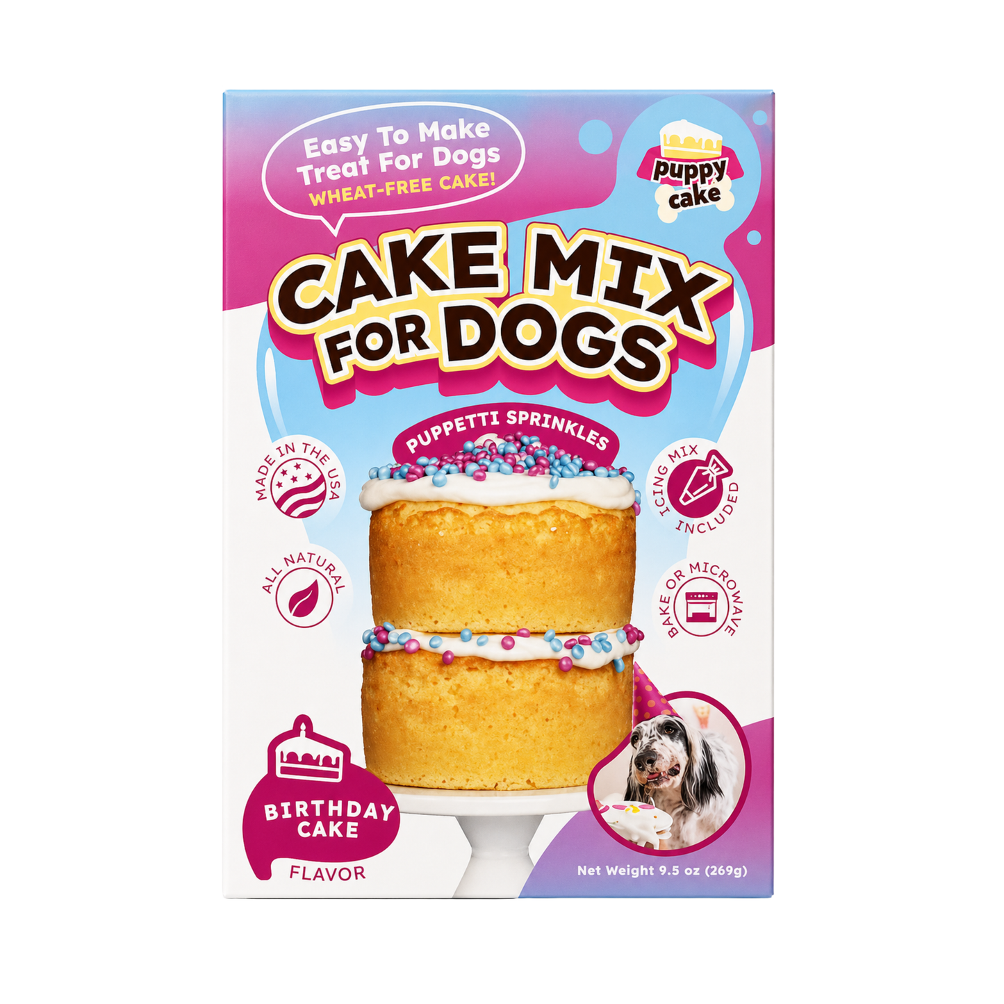Mezcla Para Pastel de Cumpleaños