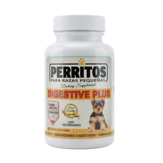 Perrito Digestive Plus Razas Pequeñas / 60 Tab