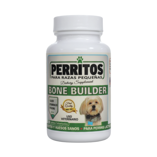 Perritos Bone Builder Raza Pequeñas / 60 Tab