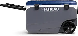 Cooler Igloo con Rueda Azul/Gris 90QT