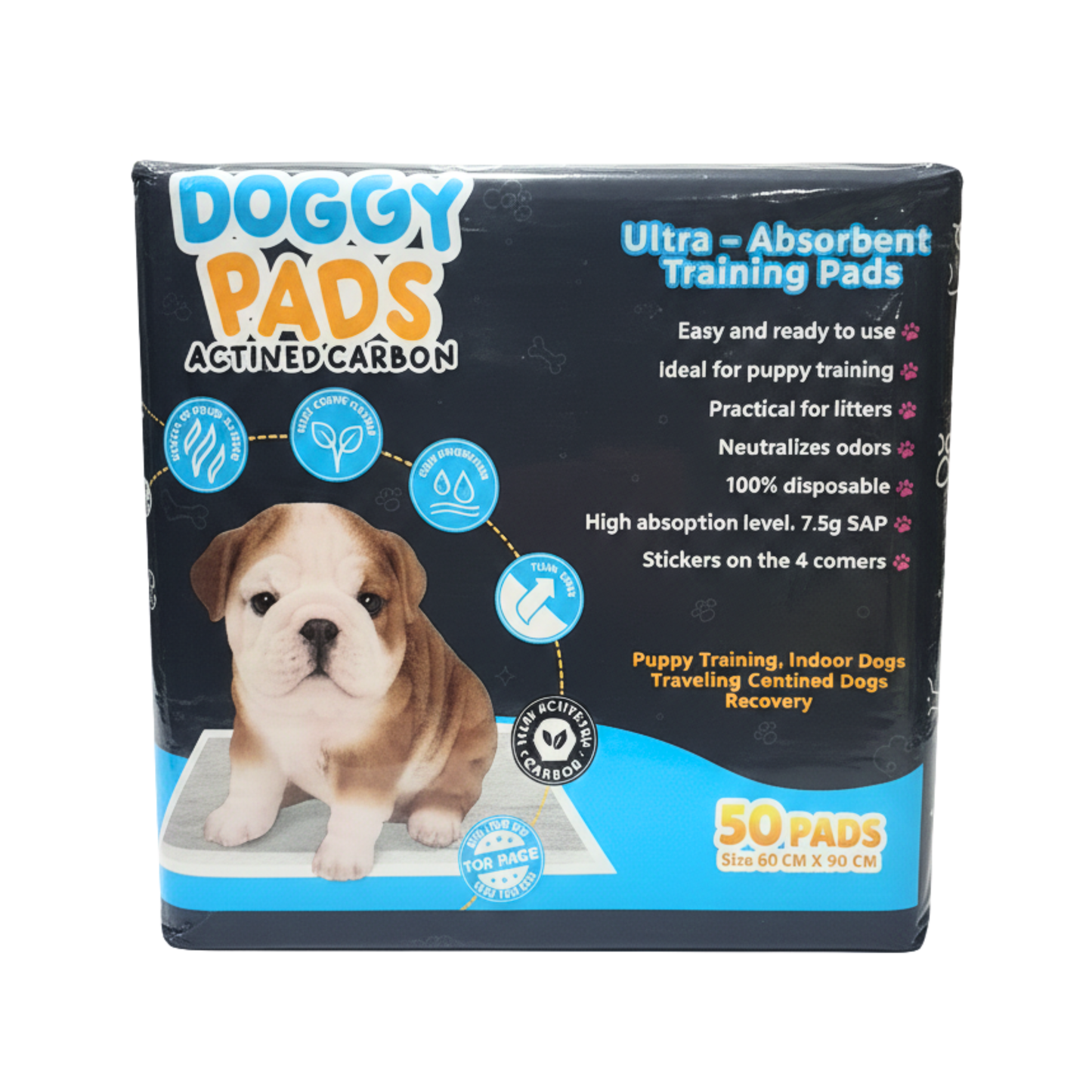 Doggy Pads Carbón 60X90 50UD