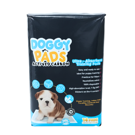 Doggy Pads Carbón 60X90 14 Unidades