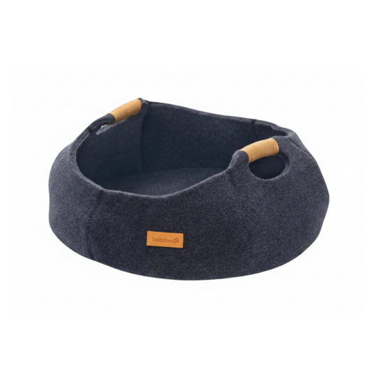 Cama Cesta Azul para Gatos