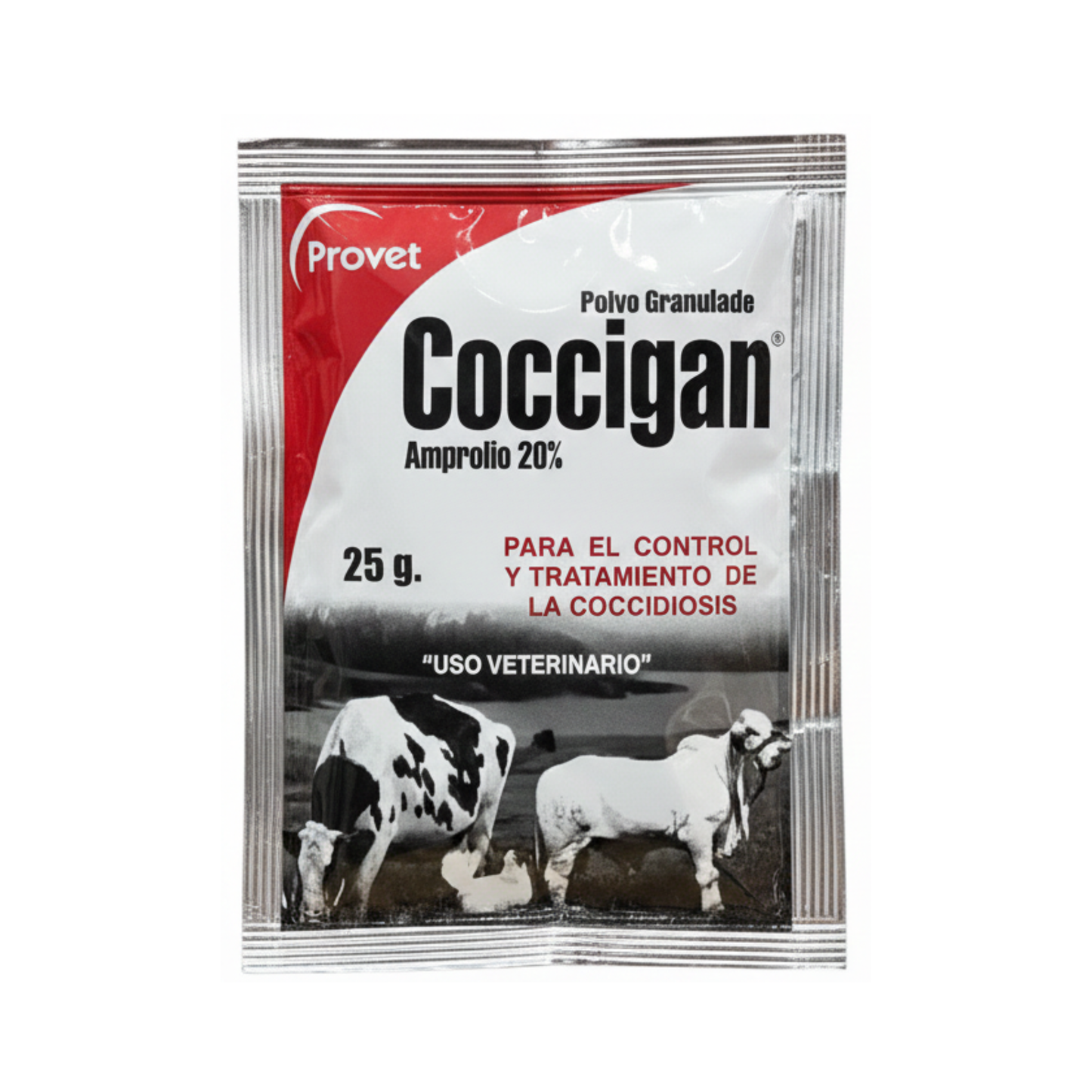 Coccigan Polvo en Sobre individual