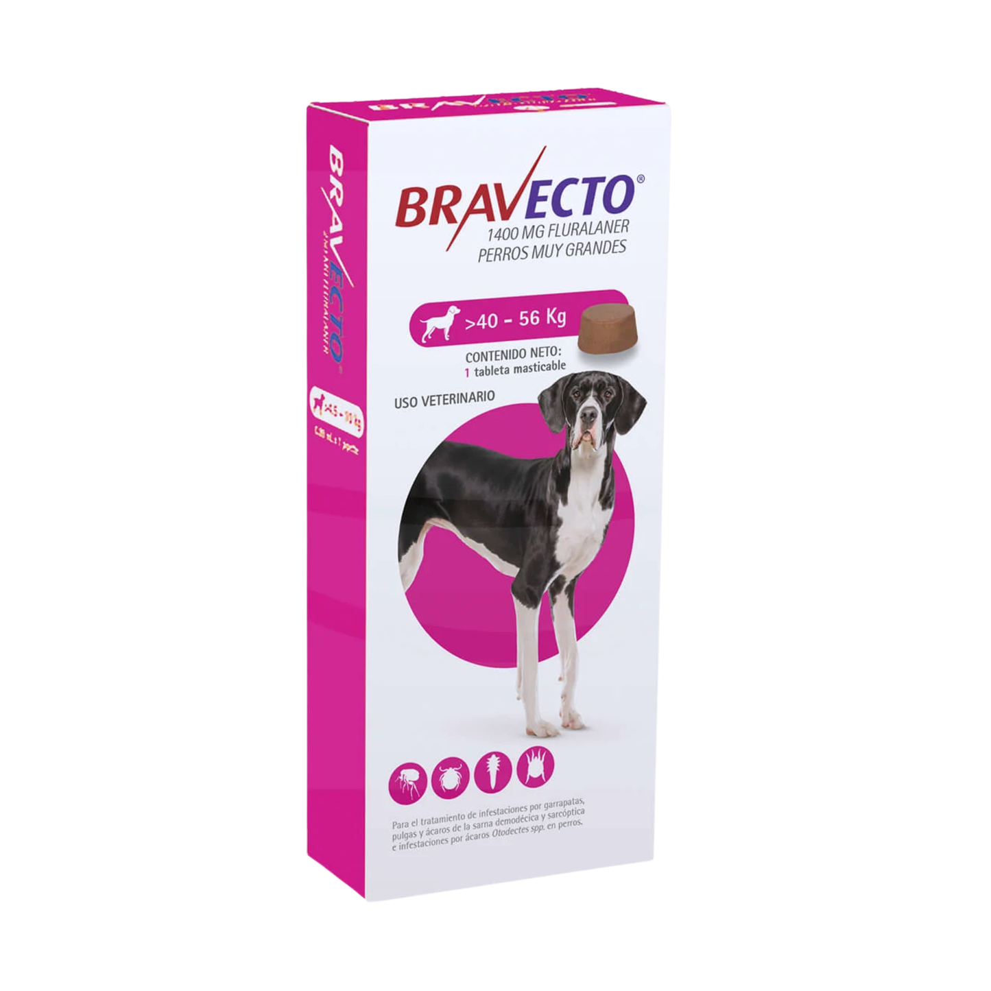 Desparasitante Externo Bravecto para Perros 3 Meses