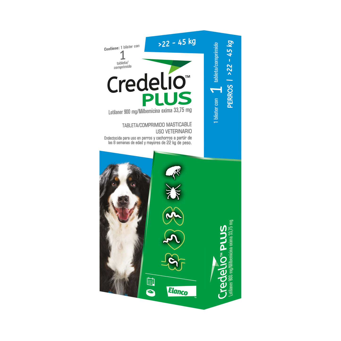 Desparasitante Credelio Plus 1 Tableta