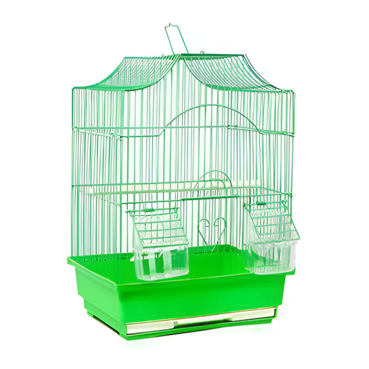 Jaula para Aves Verde 36.5*27.5*45