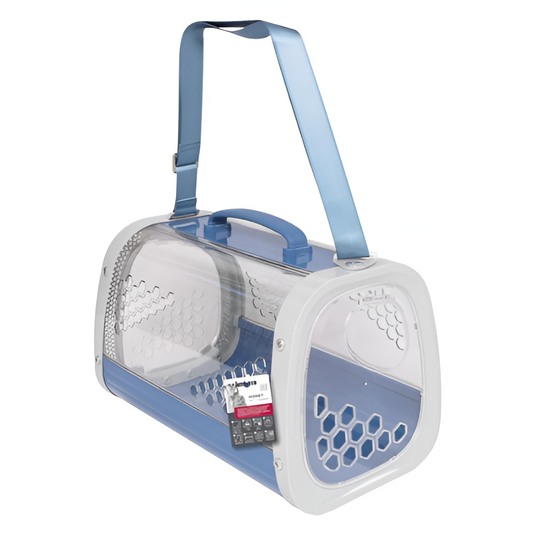 Transportadora Azul para Mascota