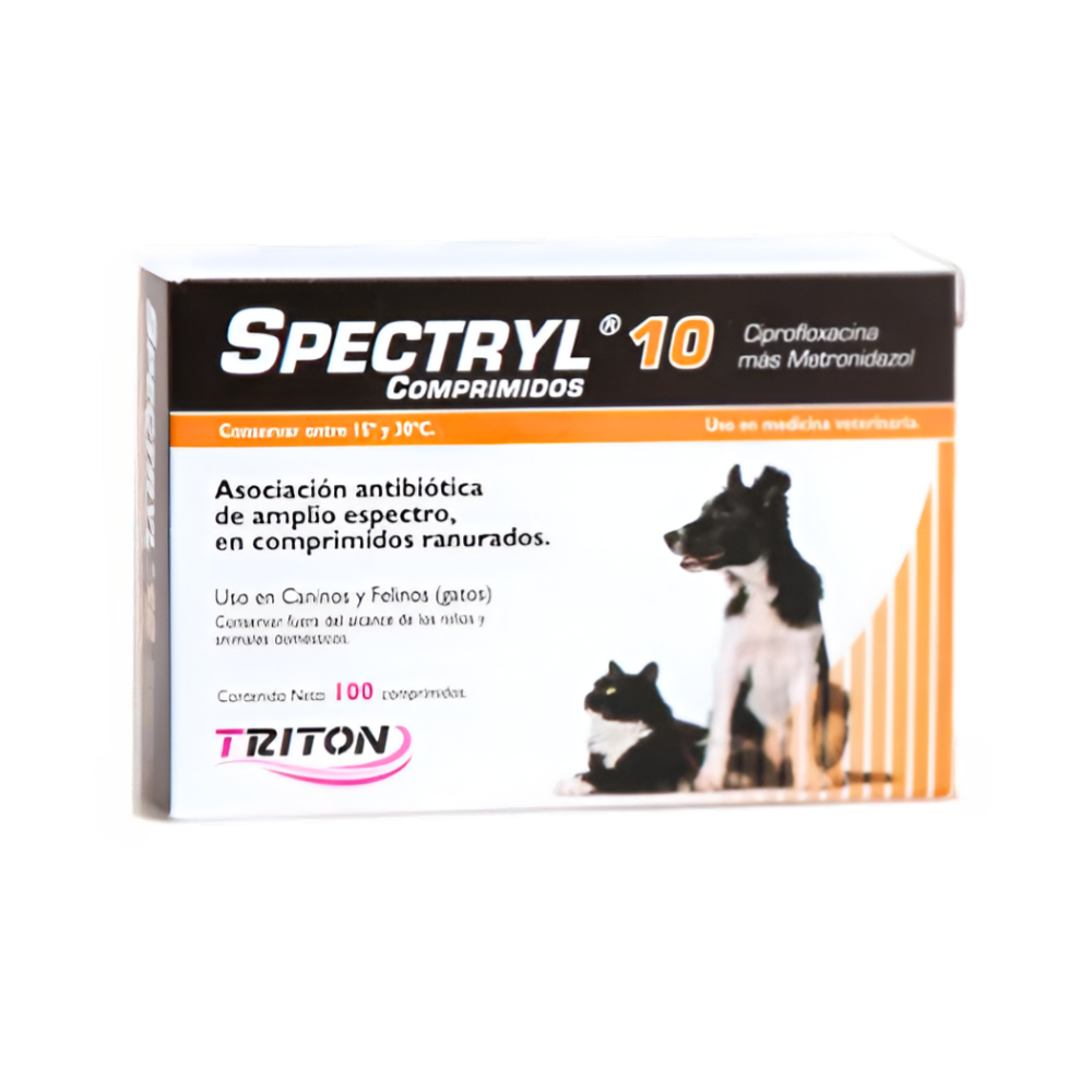 Spectryl 10 Mg  20 Tabletas