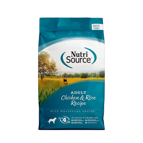 Alimento NutriSource Perro Adulto Pollo & Arroz 12 LB