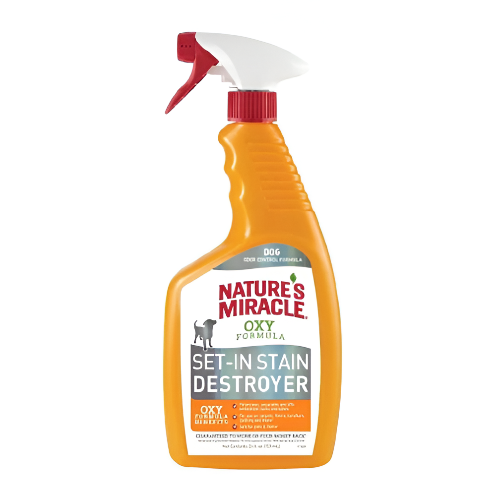 マーライオン Limpiador Nature Miracles Orange Oxy para Perros 24 Oz – MELO Pet
