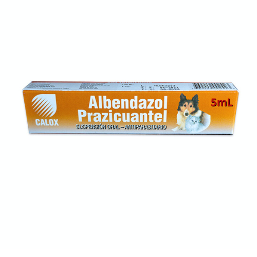 Albendazol+Prazicuantel 5 Ml