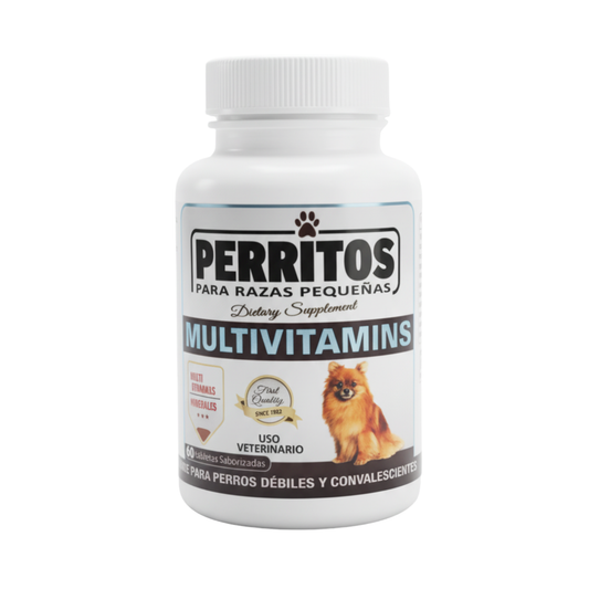 Perrito Multivitaminas Raza Pequeña/ 60 Tab