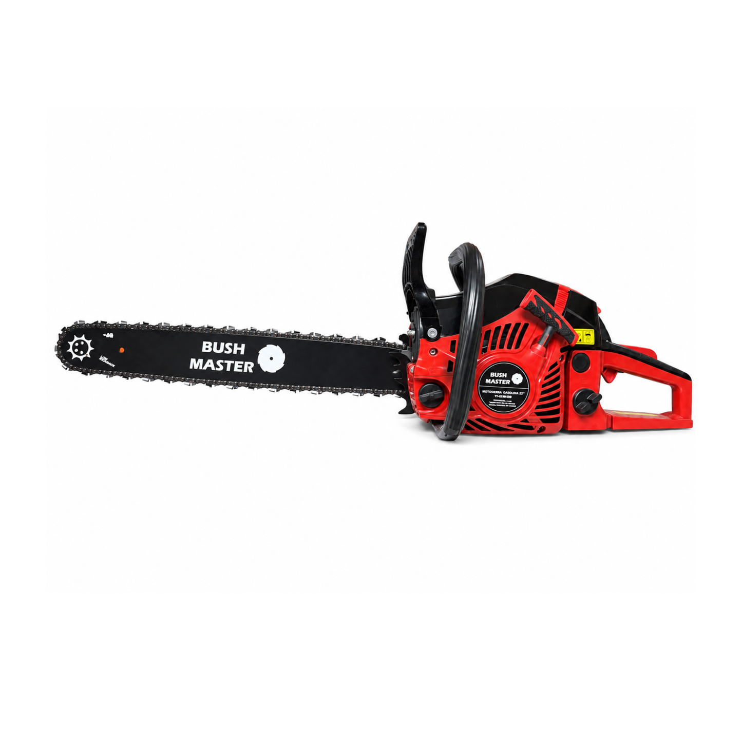 Motosierra Bush Master 61.5cc con Barra de Corte 22"