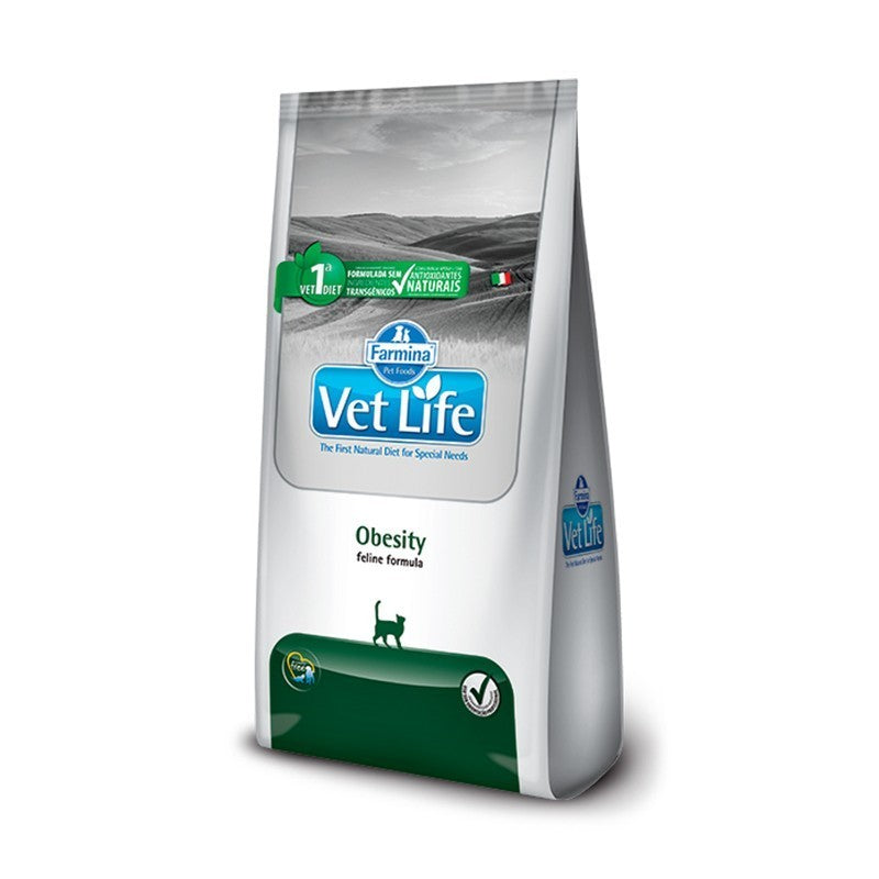 Alimento Para Gato Vet Life Obesidad 2 Kg