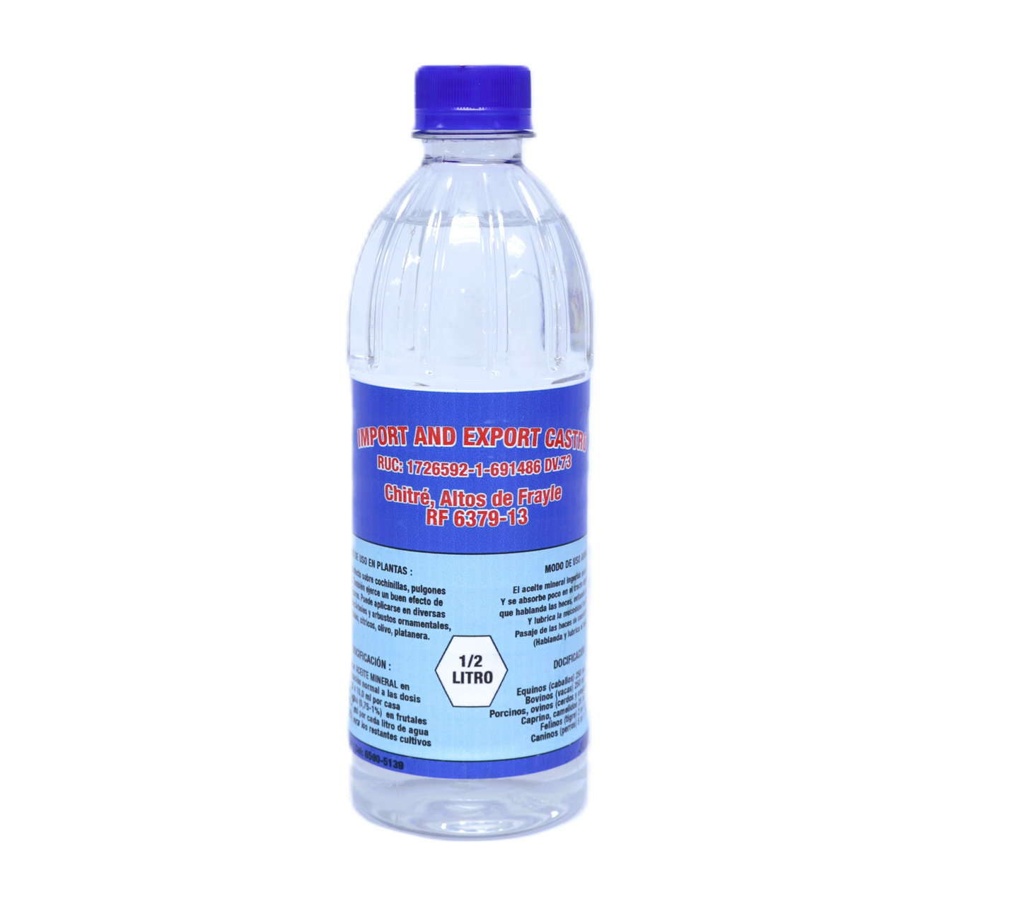 Aceite Mineral 1/2 L