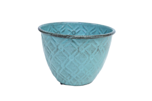 Pote Diamante 5" Azul SeaFoam