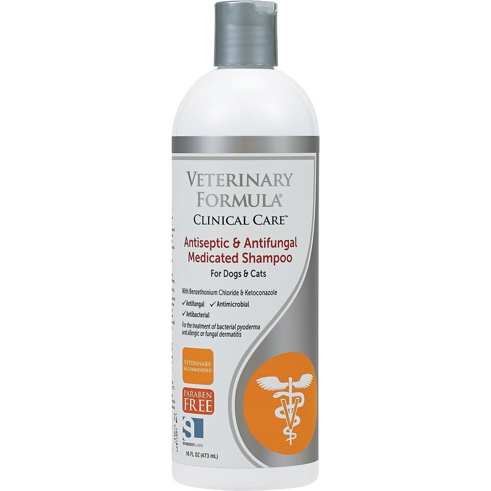 Shampoo Veterinary Formula Antiséptico y Antihongo16 Oz