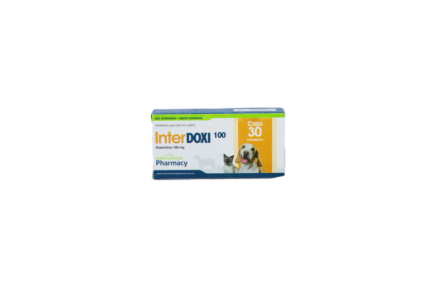 Interdoxi  Doxic 100 Mg Caja de 30 Tabletas