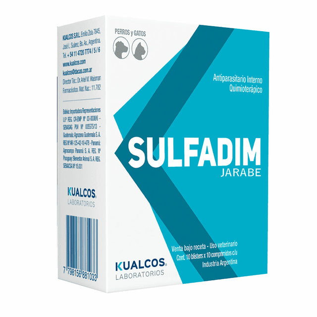 Sulfadín Jarabe 100 ML