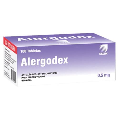 Alergodex 0.5 MG 100 Tabletas