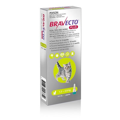 Bravecto Plus Para Gatos