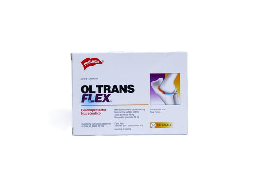 Medicamento Para Perros Senior Ol Trans Flex 21 Tabletas