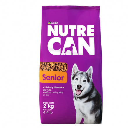 Alimento Seco Para Perros NutreCan Senior