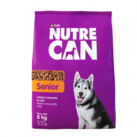 Alimento Seco Para Perros NutreCan Senior