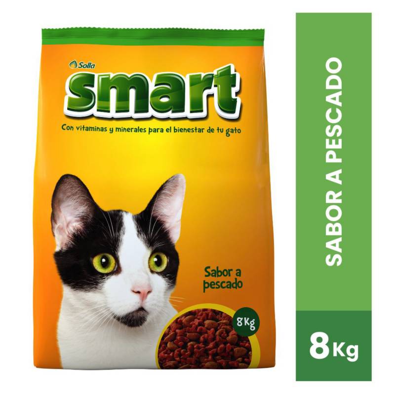 Alimento Seco Para Gatos Smart Pescado