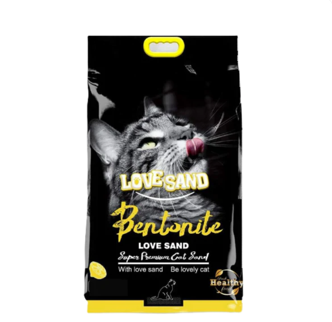 Arena para Gato Lovesand Olor Limón 8 Kg