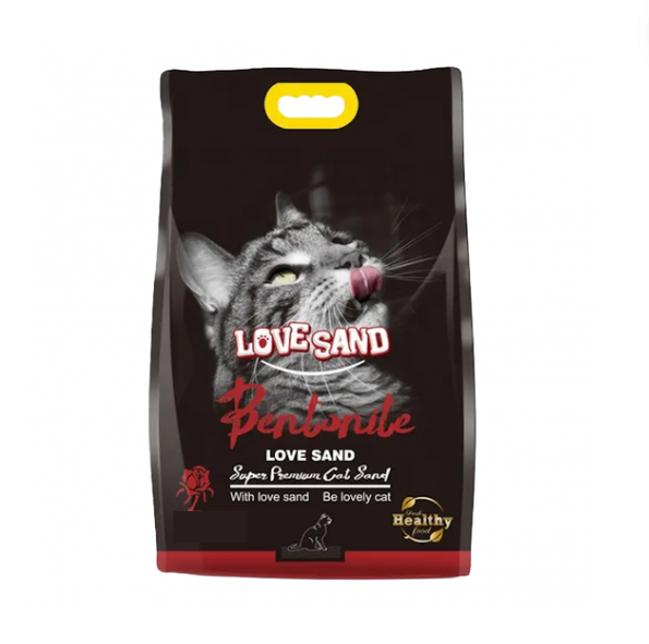 Arena para Gato Lovesand con Olor a Rosa 4 Kg