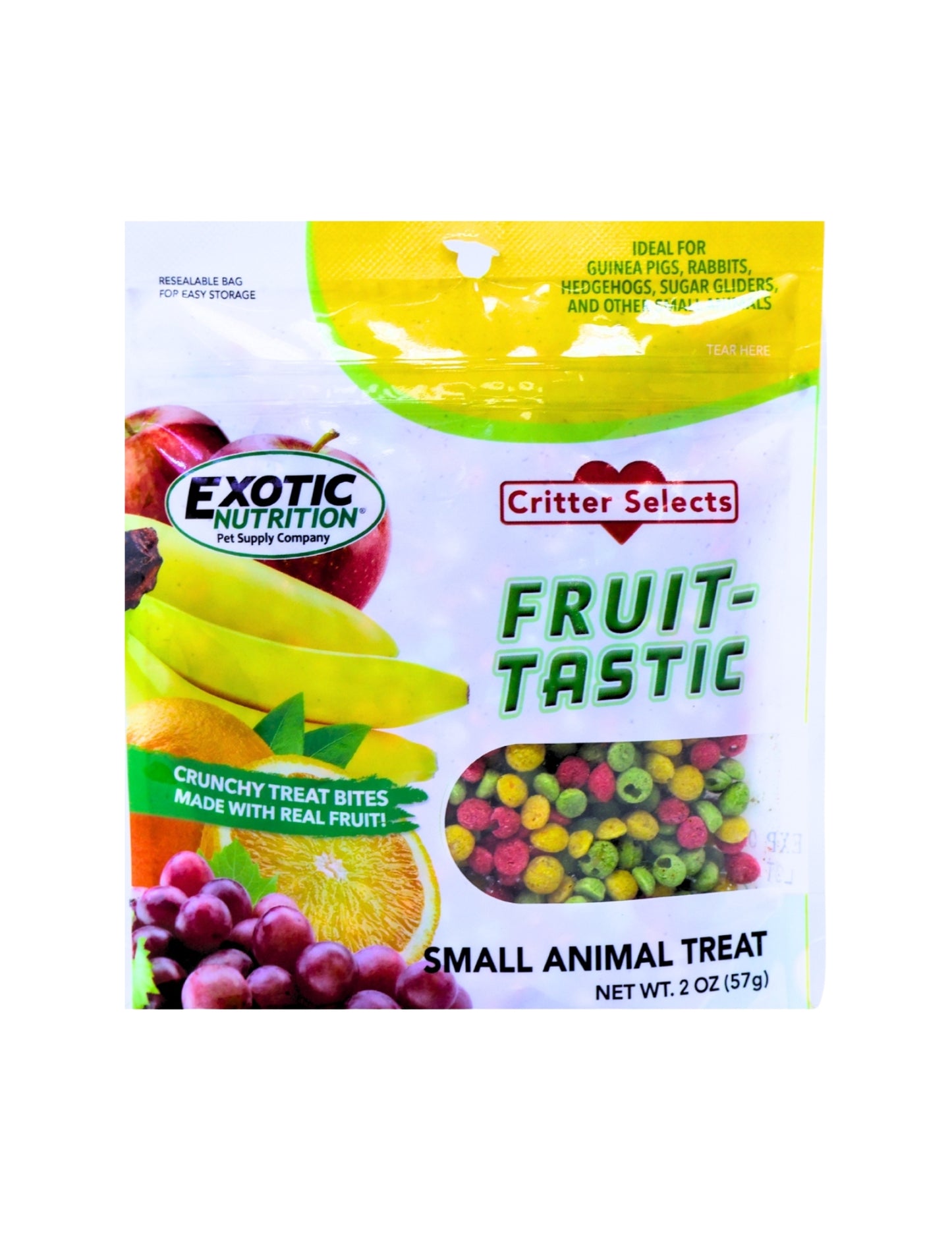 Snack Sabor Frutas para Roedores