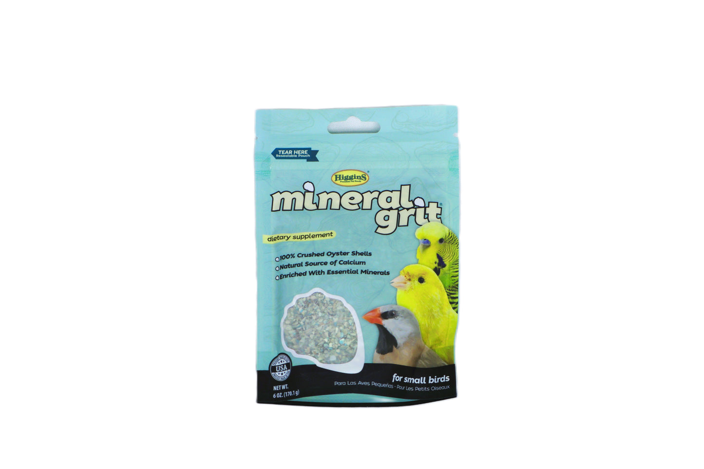 Snack Higgins Mineral Grit 6 Oz