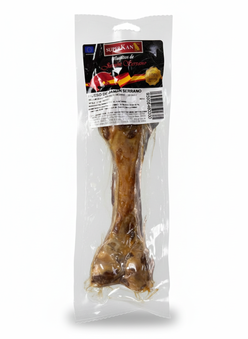 Snack Superkan Huesos de Jamón Serrano 1 unidad