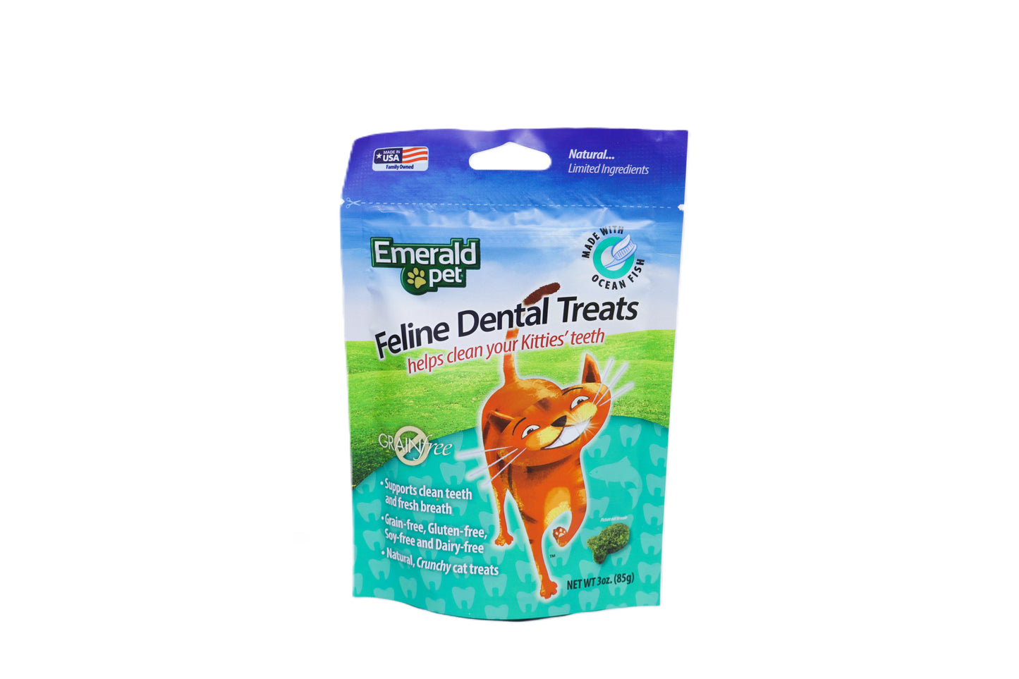 Snack Dental Emerald Pet  Sabor Pescado para Gato