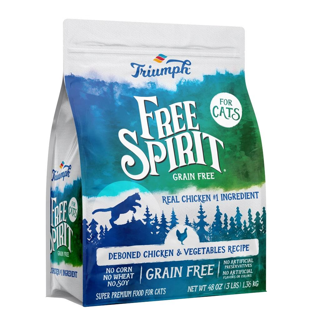 Alimento Seco Para Gatos Triumph Pollo Free Spirit