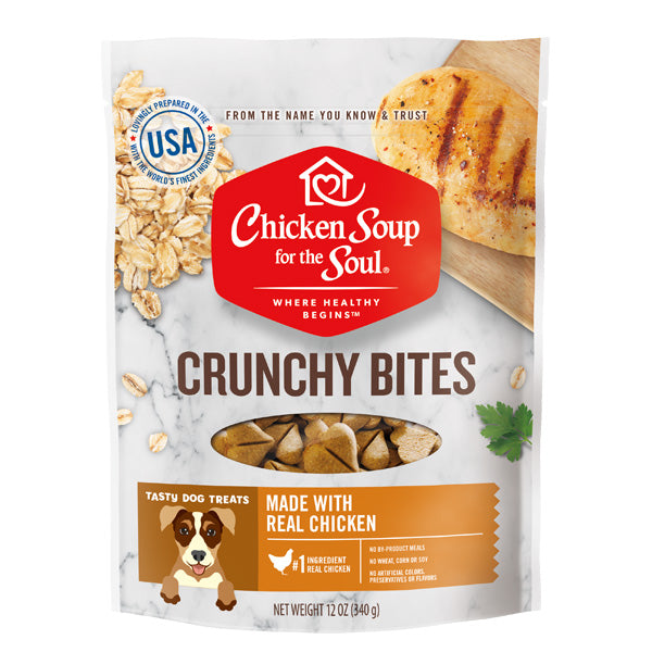 Snack Chicken Soup para Perro Crunchy Bites