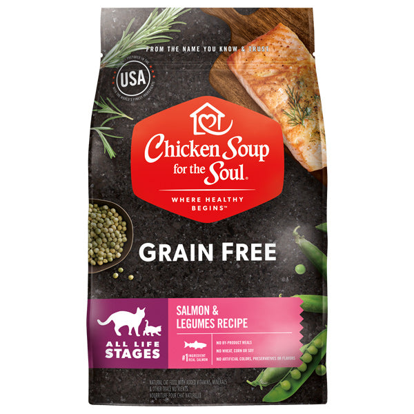 Alimento Chicken Soup Grain Free Gatos - Sabor a Salmon