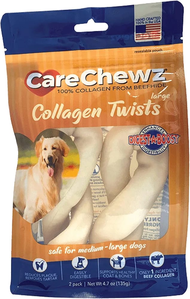 Snack Para Perro Chewz Twist/Colageno 2UD