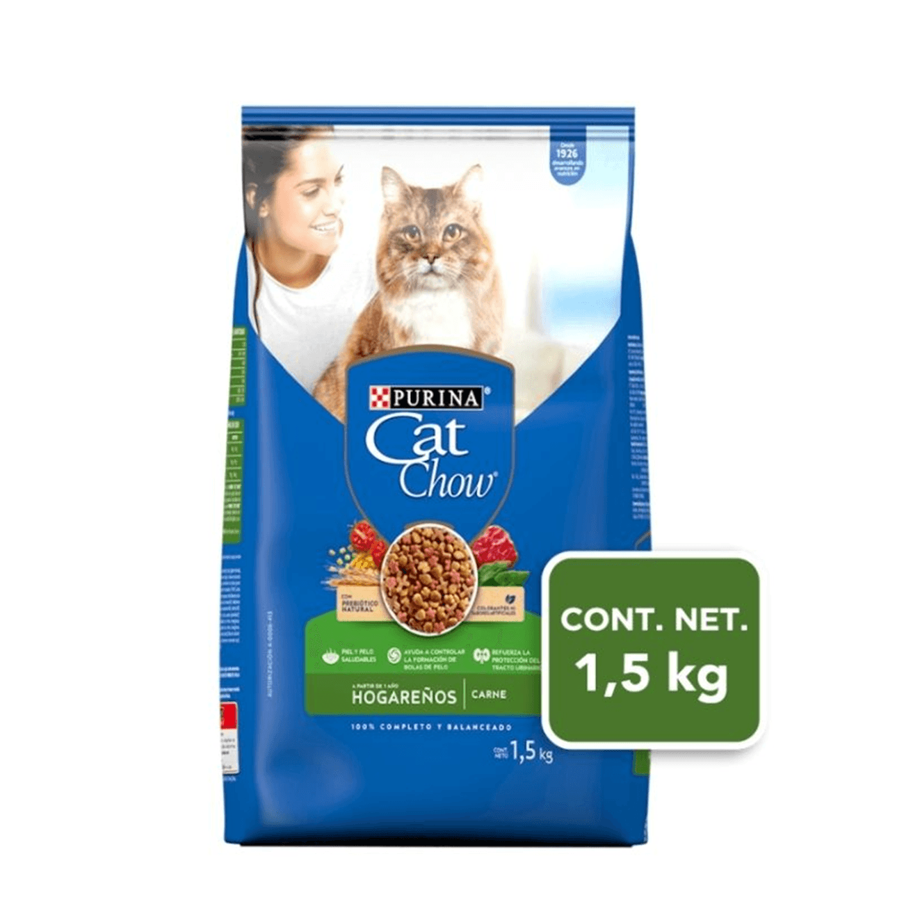 Alimento para Gato Cat Chow Adulto Hogareño 1.5 KG