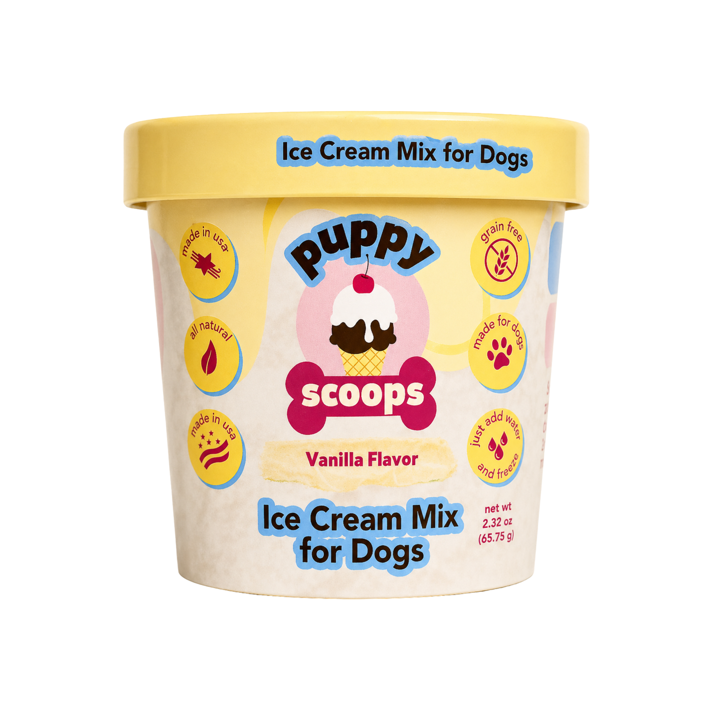 Mezcla Para Helado 2 OZ / Sabor a Vainilla