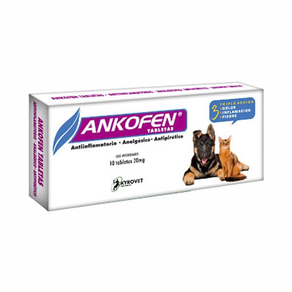 Ankofen Tabletas 10 Comprimidos