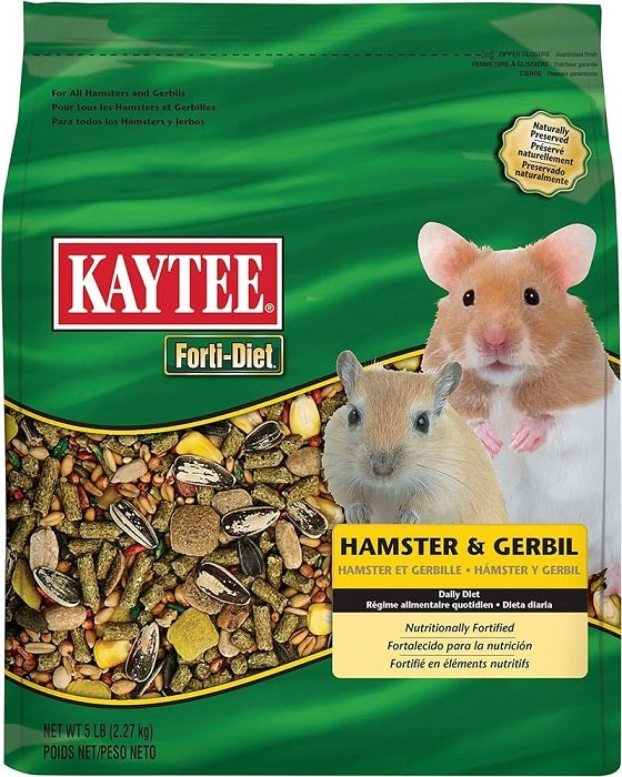Alimento Kaytee Forti Diet Hámster y Gerbil 5Lb