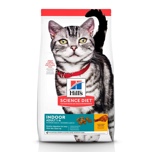 Alimento Seco Para Gatos Hills Science Diet Adultos Indoor 3.5 LB