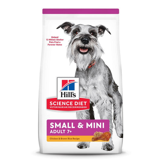 Alimento Seco Para Perros Hills Science Diet Adultos 7+ Razas Pequeñas y Toy 4.5 LB