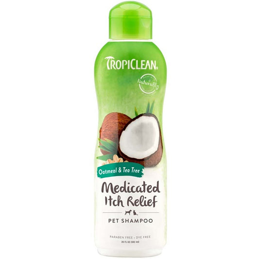 Shampoo Tropiclean de Avena Me 20 Oz