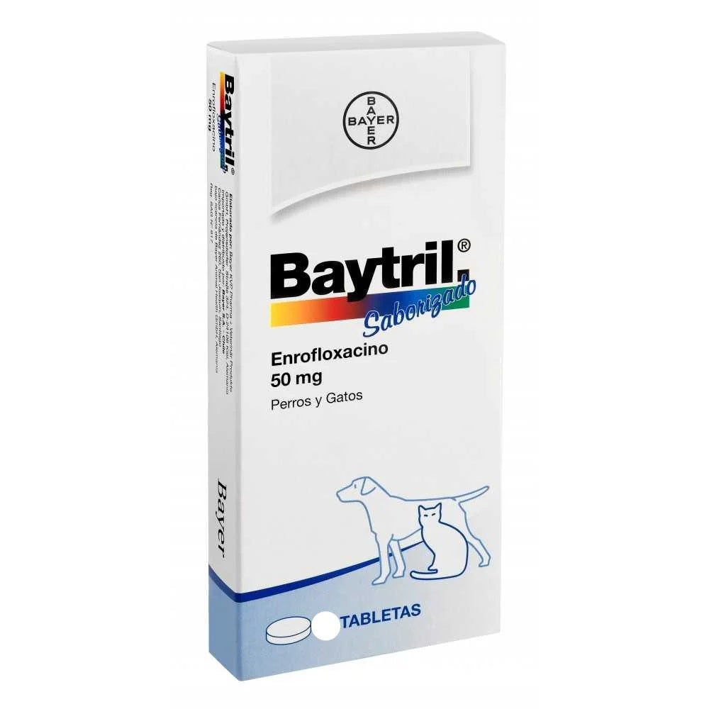 Baytril 50 Mg 1 Tableta