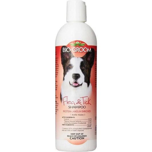 Shampoo Antipulgas Biogroom 12 Oz